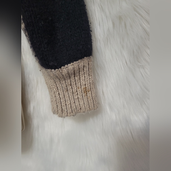 vtg GLORY 3 by GLORIA FURMAN Sweater S Angora Wool Silk Blend Retro Triforce mod - Picture 4 of 9